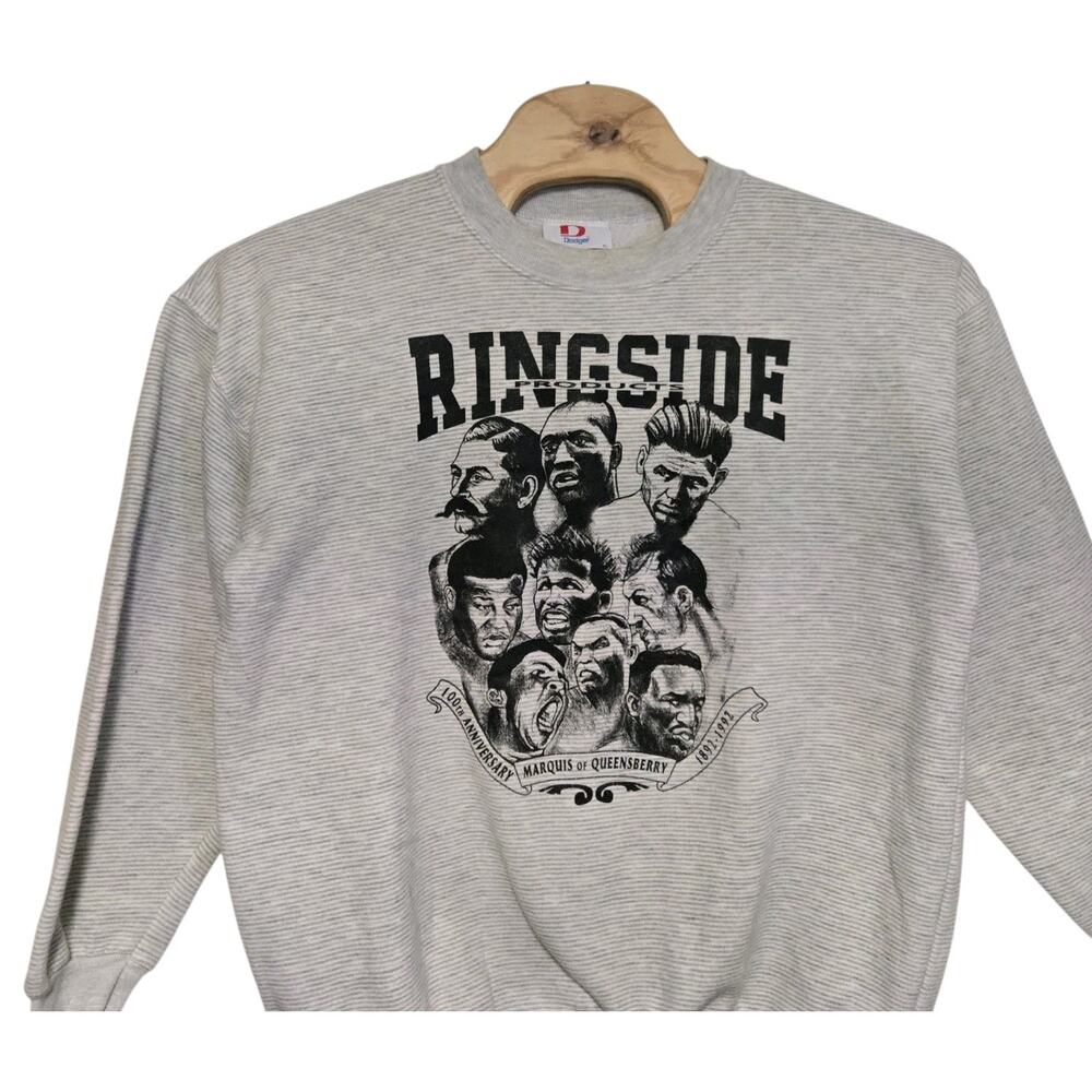 VTG Ringside Boxing Hoodie Size XL Marquis of Queensberry 100th Anniversary RARE